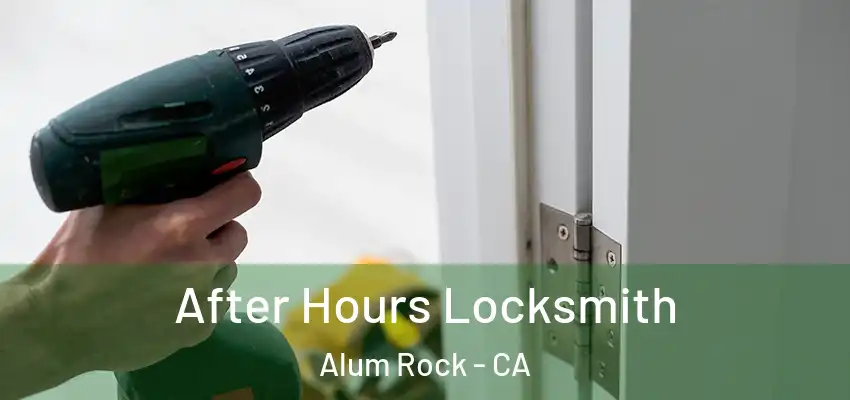 After Hours Locksmith Alum Rock - CA