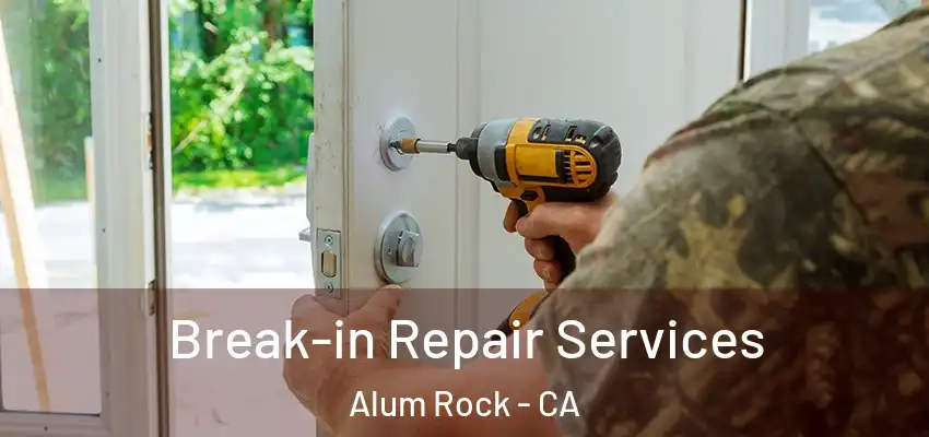  Break-in Repair Services Alum Rock - CA
